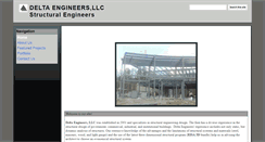 Desktop Screenshot of deltaengineersllc.com